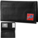 Wallets & Checkbook Covers NFL - Buffalo Bills Deluxe Leather Checkbook Cover JM Sports-7