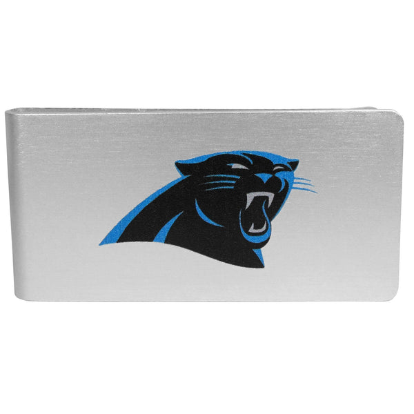 Wallets & Checkbook Covers NFL - Carolina Panthers Logo Money Clip JM Sports-7
