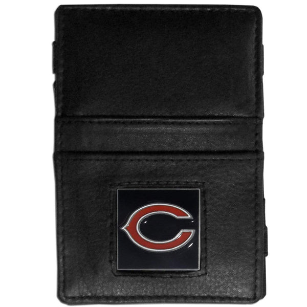 Wallets & Checkbook Covers NFL - Chicago Bears Leather Jacob's Ladder Wallet JM Sports-7