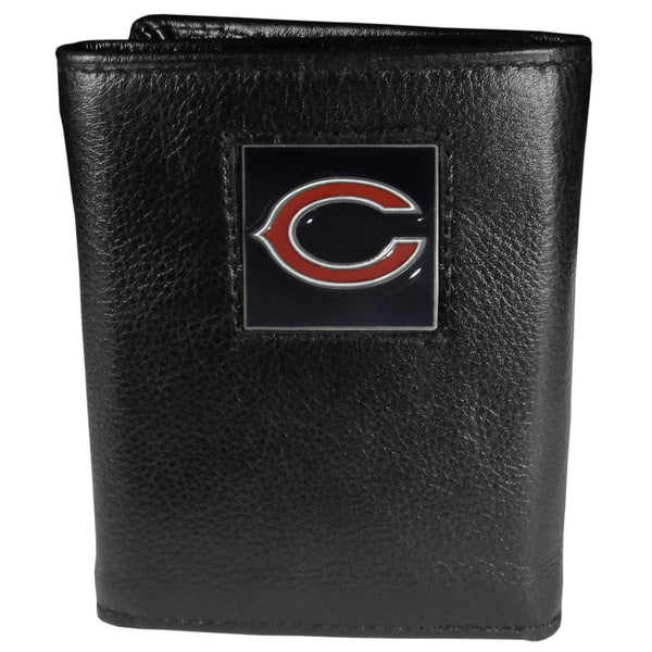 Wallets & Checkbook Covers NFL - Chicago Bears Leather Tri-fold Wallet JM Sports-7