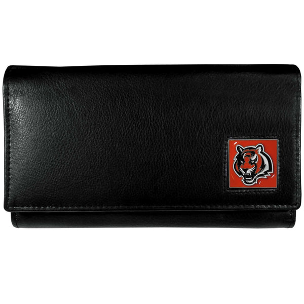Wallets & Checkbook Covers NFL - Cincinnati Bengals Leather Women's Wallet JM Sports-7