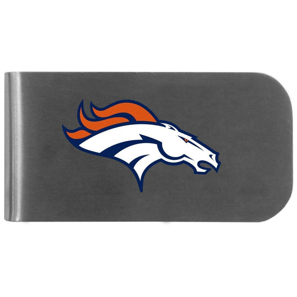 Wallets & Checkbook Covers NFL - Denver Broncos Logo Bottle Opener Money Clip JM Sports-7