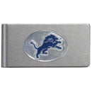 Wallets & Checkbook Covers NFL - Detroit Lions Brushed Metal Money Clip JM Sports-7