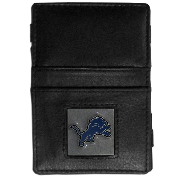 Wallets & Checkbook Covers NFL - Detroit Lions Leather Jacob's Ladder Wallet JM Sports-7