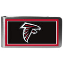 Wallets & Checkbook Covers NFL Football Atlanta Falcons Steel Logo Money Clips SSK-Sports