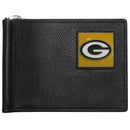 Wallets & Checkbook Covers NFL - Green Bay Packers Leather Bill Clip Wallet JM Sports-7