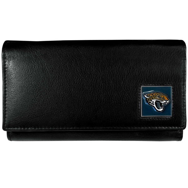 Wallets & Checkbook Covers NFL - Jacksonville Jaguars Leather Women's Wallet JM Sports-7