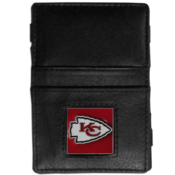 Wallets & Checkbook Covers NFL - Kansas City Chiefs Leather Jacob's Ladder Wallet JM Sports-7