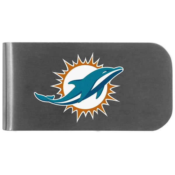 Wallets & Checkbook Covers NFL - Miami Dolphins Logo Bottle Opener Money Clip JM Sports-7
