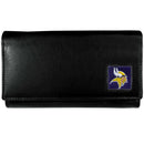 Wallets & Checkbook Covers NFL - Minnesota Vikings Leather Women's Wallet JM Sports-7