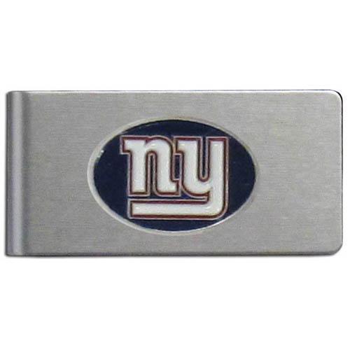 Wallets & Checkbook Covers NFL - New York Giants Brushed Metal Money Clip JM Sports-7