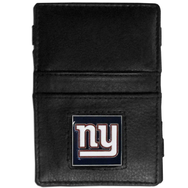 Wallets & Checkbook Covers NFL - New York Giants Leather Jacob's Ladder Wallet JM Sports-7