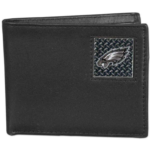 Wallets & Checkbook Covers NFL - Philadelphia Eagles Gridiron Leather Bi-fold Wallet JM Sports-7