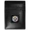 Wallets & Checkbook Covers NFL - Pittsburgh Steelers Leather Money Clip/Cardholder JM Sports-7