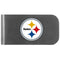 Wallets & Checkbook Covers NFL - Pittsburgh Steelers Logo Bottle Opener Money Clip JM Sports-7