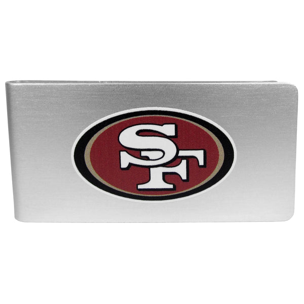 Wallets & Checkbook Covers NFL - San Francisco 49ers Logo Money Clip JM Sports-7