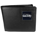 Wallets & Checkbook Covers NFL - Seattle Seahawks Leather Bi-fold Wallet JM Sports-7