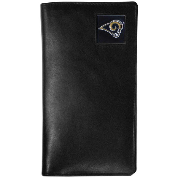 Wallets & Checkbook Covers NFL - St. Louis Rams Leather Tall Wallet JM Sports-7