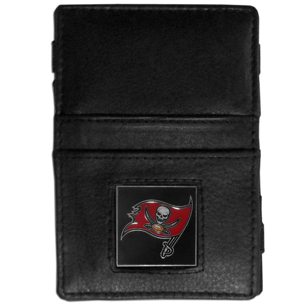 Wallets & Checkbook Covers NFL - Tampa Bay Buccaneers Leather Jacob's Ladder Wallet JM Sports-7