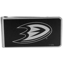 Wallets & Checkbook Covers NHL - Anaheim Ducks Black and Steel Money Clip JM Sports-7