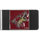 Wallets & Checkbook Covers NHL - Arizona Coyotes Steel Money Clip JM Sports-7