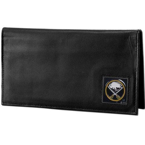 Wallets & Checkbook Covers NHL - Buffalo Sabres Deluxe Leather Checkbook Cover JM Sports-7