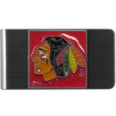 Wallets & Checkbook Covers NHL - Chicago Blackhawks Steel Money Clip JM Sports-7