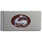 Wallets & Checkbook Covers NHL - Colorado Avalanche Brushed Metal Money Clip JM Sports-7
