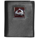 Wallets & Checkbook Covers NHL - Colorado Avalanche Deluxe Leather Tri-fold Wallet JM Sports-7