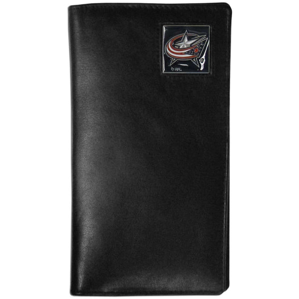 Wallets & Checkbook Covers NHL - Columbus Blue Jackets Leather Tall Wallet JM Sports-7