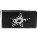 Wallets & Checkbook Covers NHL - Dallas Stars Black and Steel Money Clip JM Sports-7