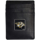 Wallets & Checkbook Covers NHL - Nashville Predators Leather Money Clip/Cardholder JM Sports-7