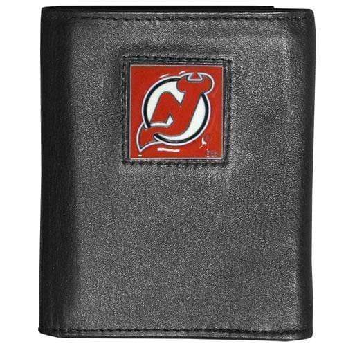 Wallets & Checkbook Covers NHL - New Jersey Devils Deluxe Leather Tri-fold Wallet JM Sports-7
