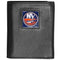 Wallets & Checkbook Covers NHL - New York Islanders Deluxe Leather Tri-fold Wallet Packaged in Gift Box JM Sports-7