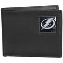 Wallets & Checkbook Covers NHL - Tampa Bay Lightning Leather Bi-fold Wallet Packaged in Gift Box JM Sports-7