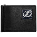 Wallets & Checkbook Covers NHL - Tampa Bay Lightning Leather Bill Clip Wallet JM Sports-7