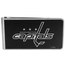 Wallets & Checkbook Covers NHL - Washington Capitals Black and Steel Money Clip JM Sports-7