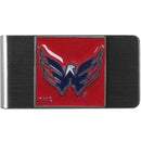 Wallets & Checkbook Covers NHL - Washington Capitals Steel Money Clip JM Sports-7