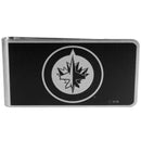 Wallets & Checkbook Covers NHL - Winnipeg Jets Black and Steel Money Clip JM Sports-7