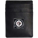 Wallets & Checkbook Covers NHL - Winnipeg Jets Leather Money Clip/Cardholder JM Sports-7