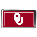 Wallets & Checkbook Covers Oklahoma Sooners Steel Logo Money Clips SSK-Sports