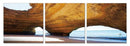 Walls Canvas Wall Art - 24" Multicolor Canvas 3 Horizontal Panels Photo HomeRoots