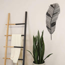 Walls Metal Wall Decor - 10.63" X 0.39" X 30.31" Black Metal Wall Decor HomeRoots