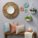 Walls Metal Wall Decor - 11.5" X 5.75" X 18.25" White Gold Metal Wall Planters HomeRoots