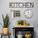 Walls Metal Wall Decor - 13.75" X 4" X 10" Galvanized Metal Wall Basket HomeRoots