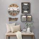 Walls Metal Wall Decor - 20" X 3.75" X 12" Galvanized  Metal Wall Basket HomeRoots