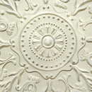 Walls Metal Wall Decor - 27" X 1.18" X 27" Shabby White Medallion Wall Decor HomeRoots