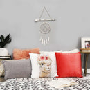 Walls Modern Wall Decor - 16.75" X 0.75" X 29" White Metal Wall Decor HomeRoots