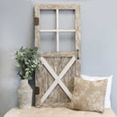 Walls Modern Wall Decor - 21" X 1.5" X 48" Grey Metal Chinese Fir Mdf Wall Decor HomeRoots