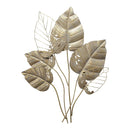 Walls Modern Wall Decor - 28" X 1.97" X 35.43" Gold Metal Wall Decor HomeRoots